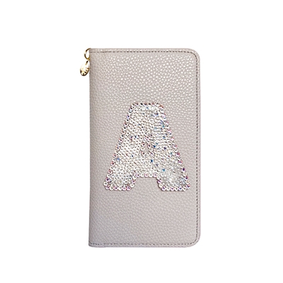 Smartphone Case M/Synthetic leather/Star(Greige) SMARTPHONE CASE