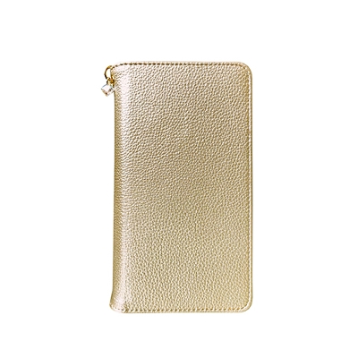 Smartphone Case M/Synthetic leather(Gold)