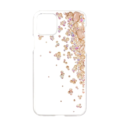 iPhone Case/leopard sparkling/Gold MIX
