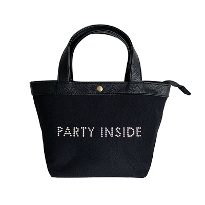 tote bag S/PARTY INSIDE(Black2)