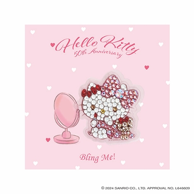 サンリオ ハローキティ キルティングカードケース BlingMe! Bling Me