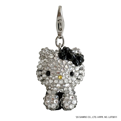 HELLO KITTY 3D�`���[��S�i�������jBlack