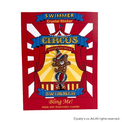 SWIMMER�N���X�^���X�e�b�J�[<br> 10 Circus