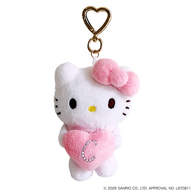 HELLO KITTY�}�X�R�b�g�`���[��<br>�n�[�g������ Pink